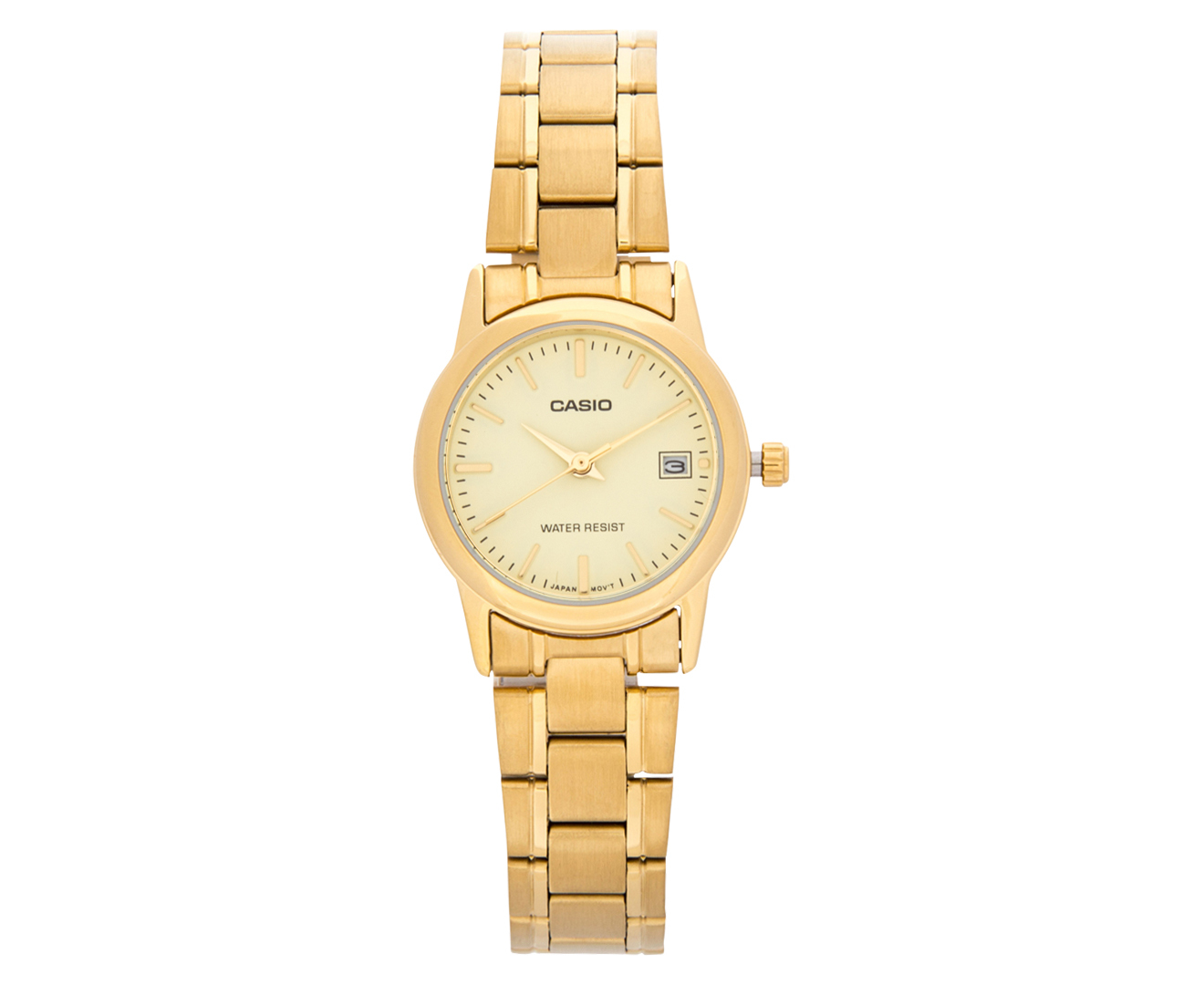 casio gold womens watch