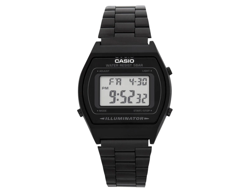 Casio Men's 35mm B640WB-1A Stainless Steel Watch - Black