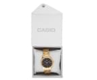 Casio Men's 39mm MTPVS01G-1A Stainless Steel Watch - Gold/Black 3