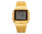 Casio Men's 35mm DB360G-9A Stainless Steel Watch - Gold