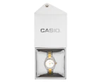 Casio Men's 31mm LTP1302SG-7A Stainless Steel Watch - Silver/Gold