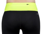 Nike Women's Essentials Power Running Crop - Black/Volt