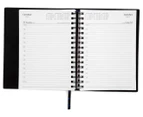 Collins Debden A5 2018 Paperback Vanessa Day To Page Desk Diary - Black