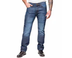 DIVALOÂ® Extended Knitted DuPontâ„¢ KevlarÂ® Lining Motorcycle Denim Jeans For Mens