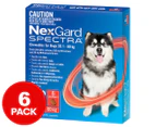 NexGard Spectra Flea, Tick & Worm Chews For Dogs 30.1-60kg 6pk