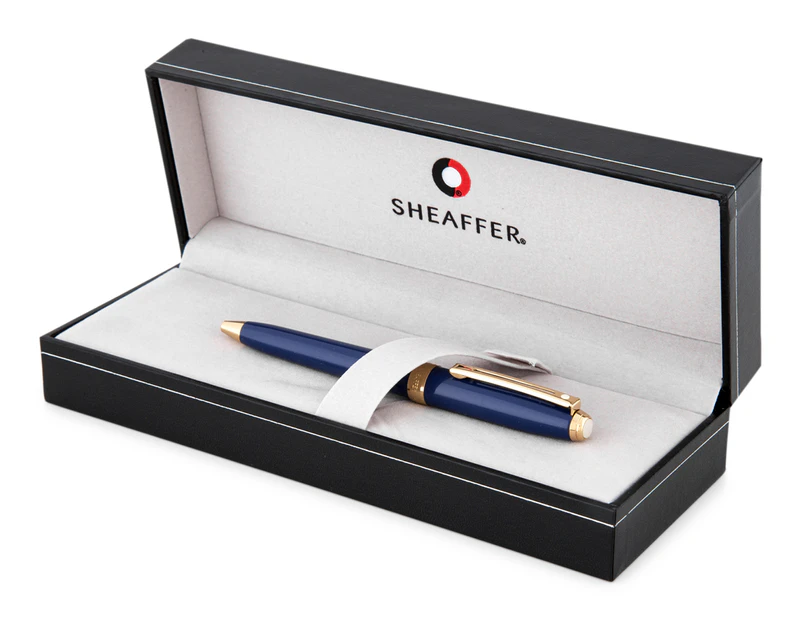 Sheaffer Prelude Ballpoint Pen - Blue/Gold/Black Ink 