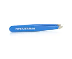 Tweezerman Mini Slant Tweezer - Bahama Blue (studio Collection)