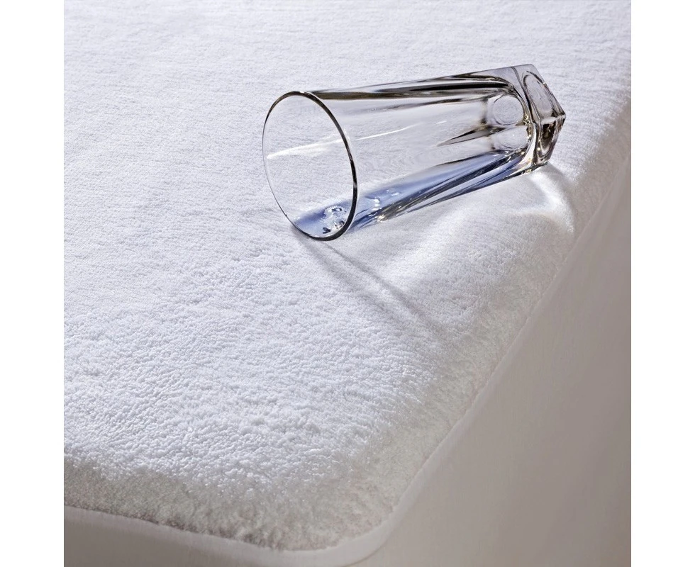 Waterproof Towelling Covered Mattress Protector-cot