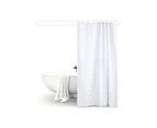 New Polyester Waterproof Bathroom Shower Curtain White 180x180cm