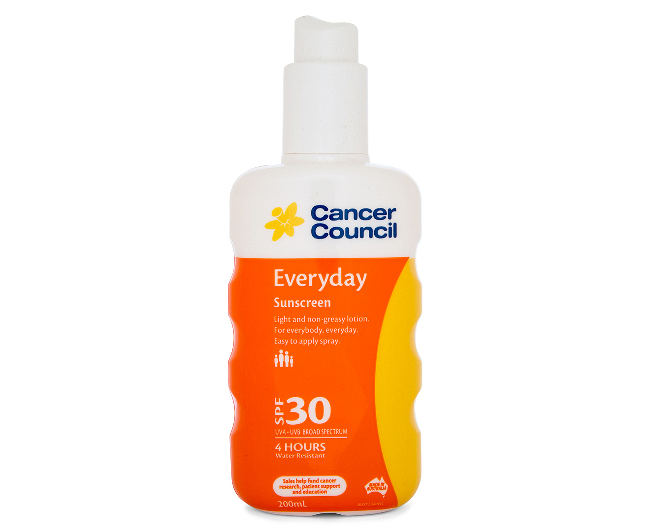Cancer Council Everyday Spray Sunscreen 200mL - SPF30