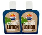 2 x Le Tan Coconut Lotion Sunscreen 125mL - SPF30+