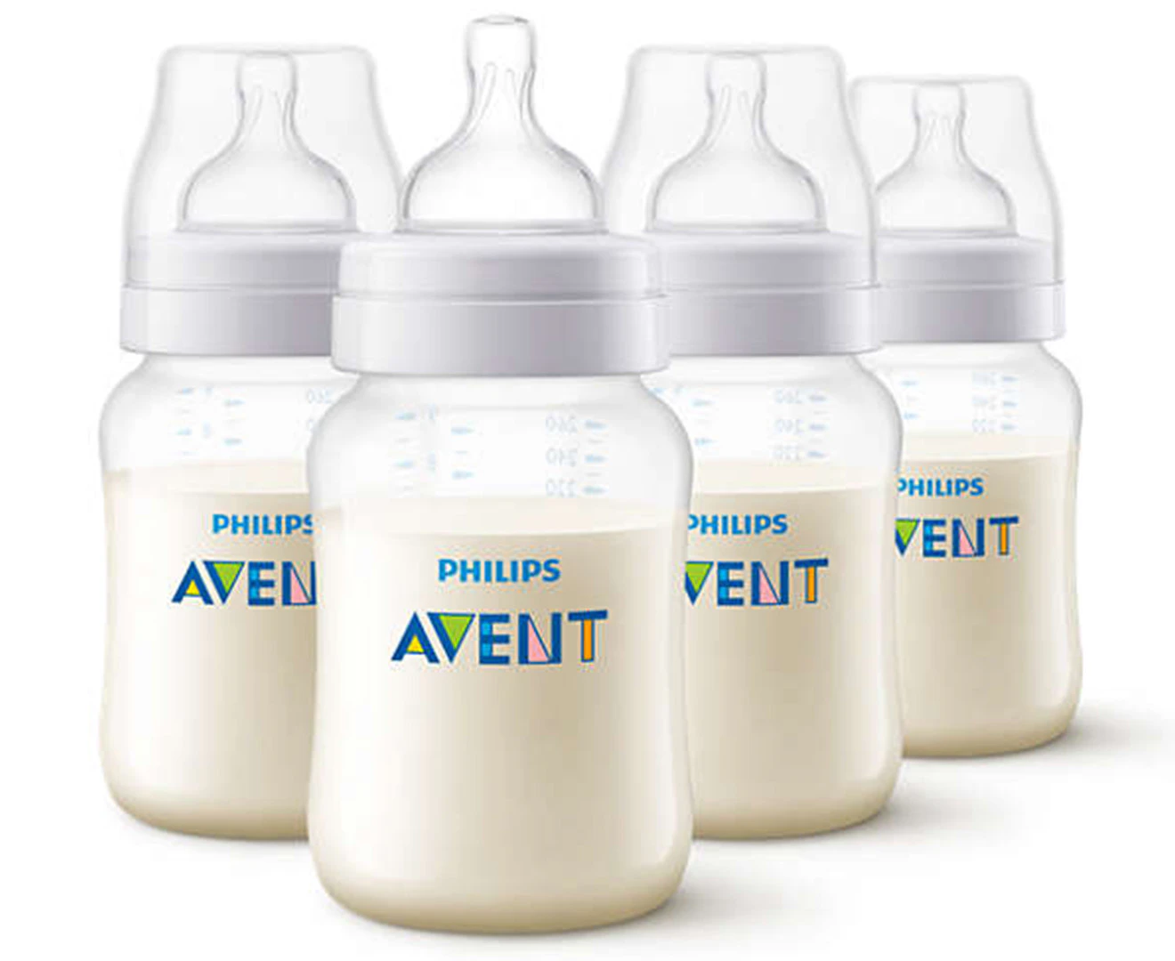 Philips AVENT 260mL Classic Feeding Bottle 4-Pack