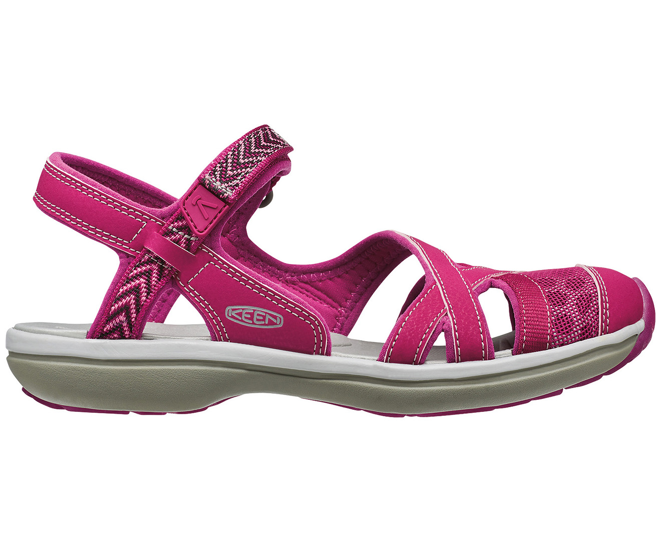 KEEN Women's Sage Ankle Sandal - Sangria/Very Berry | Catch.com.au