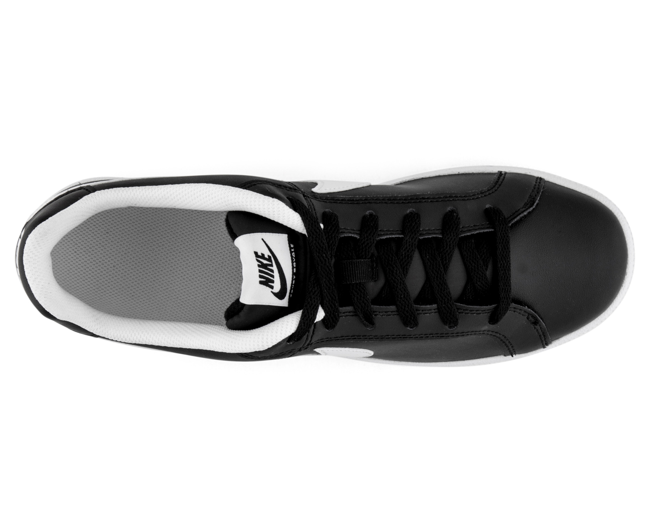 Nike Men's Court Royale Sneakers - Black/White | Catch.co.nz