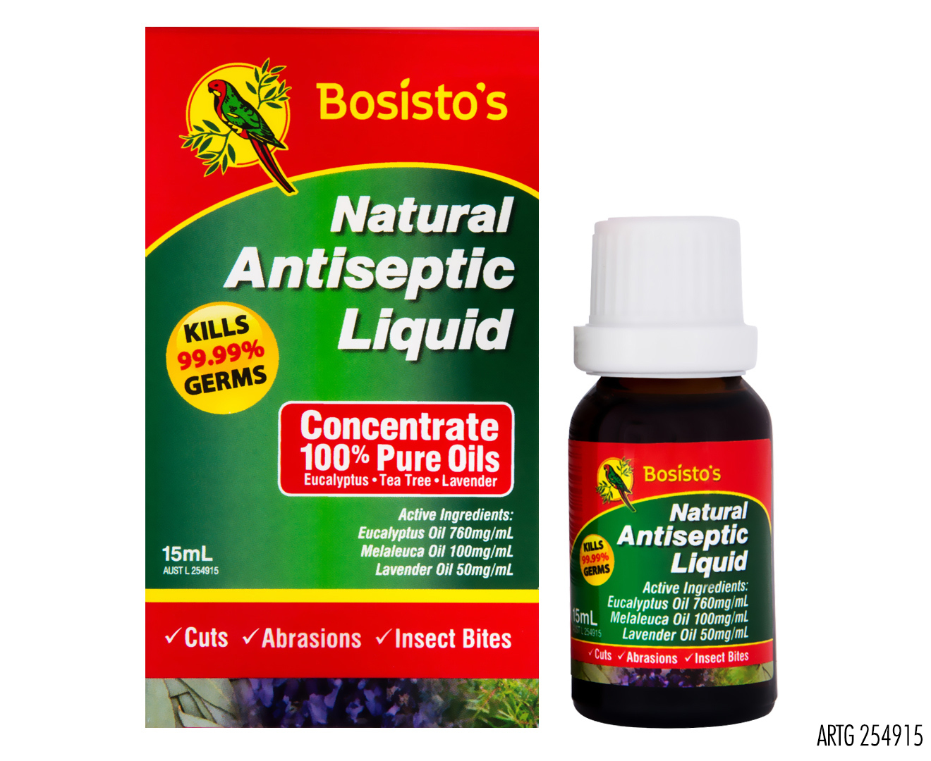 Bosisto's Natural Antiseptic Liquid 15mL Catch.co.nz