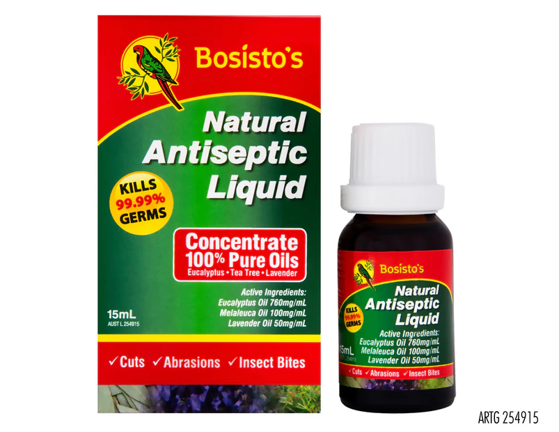 Bosisto's Natural Antiseptic Liquid 15mL