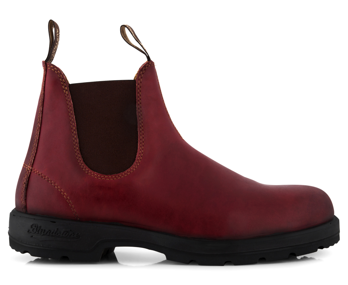 blundstone with red elastic