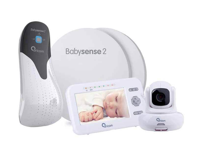 Oricom Babysense 2 + Secure850 Video Baby Monitor Value Pack