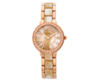 Fossil Women's 30mm Virginia Watch - Pearl/Rose Gold