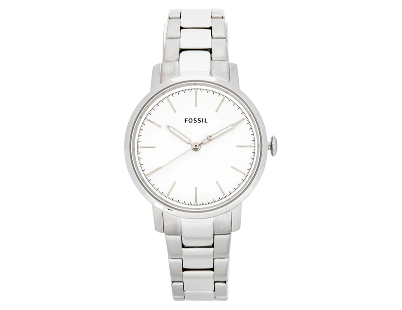 Fossil Women's 34mm Neely Stainless Steel Watch - White/Silver