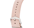 Fossil Women's 40mm Gazer Leather Watch - Champagne/Pink