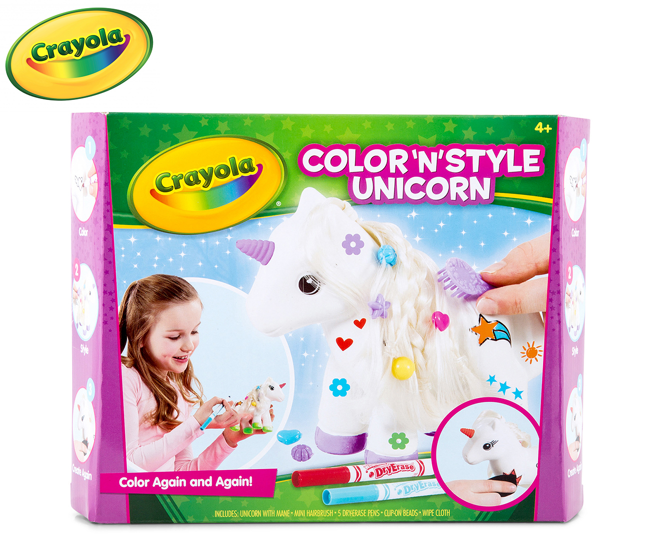  Crayola  Color  N Style Unicorn  Catch com au