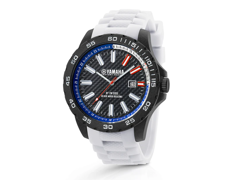 Yamaha By TW Steel 45mm Y6 Watch - Black/White