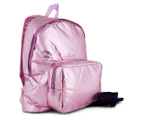 The Trendy Backpack - Metallic Pink