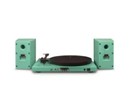 Crosley T100 Stereo Turntable with Speakers & Bluetooth - Turquoise