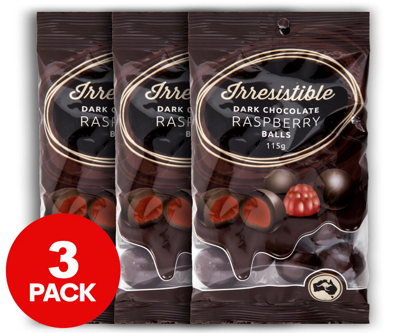 catch.com.au | 3 x Irresistible Dark Chocolate