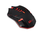 VicTsing Wireless Gaming Optical Mouse 7 button 2400DPI With Nano Receiver Red