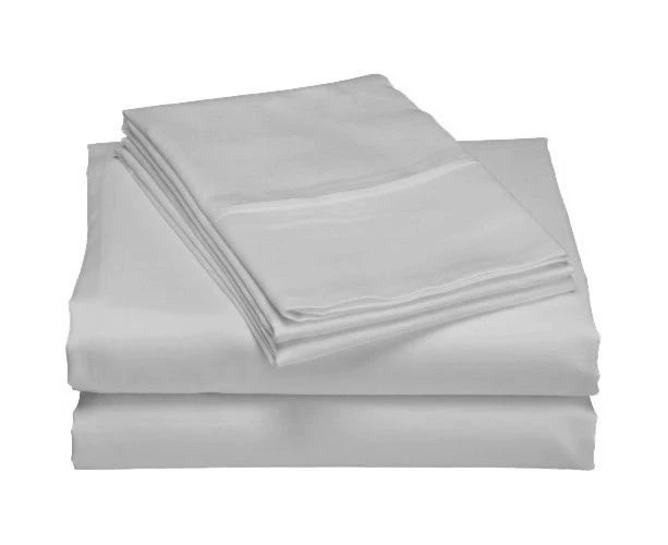 Super Soft Microfiber Double Bed Sheet Set-White