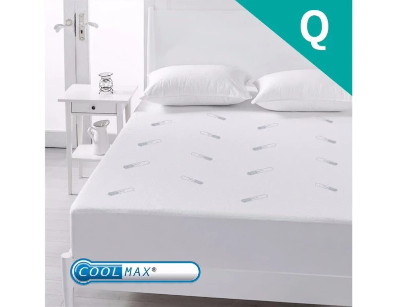 Queen Size Coolmax Mattress Protector