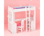 Olivia's Little World - Little Princess 45cm  Doll Furniture - College Dorm Double Bunk Desk