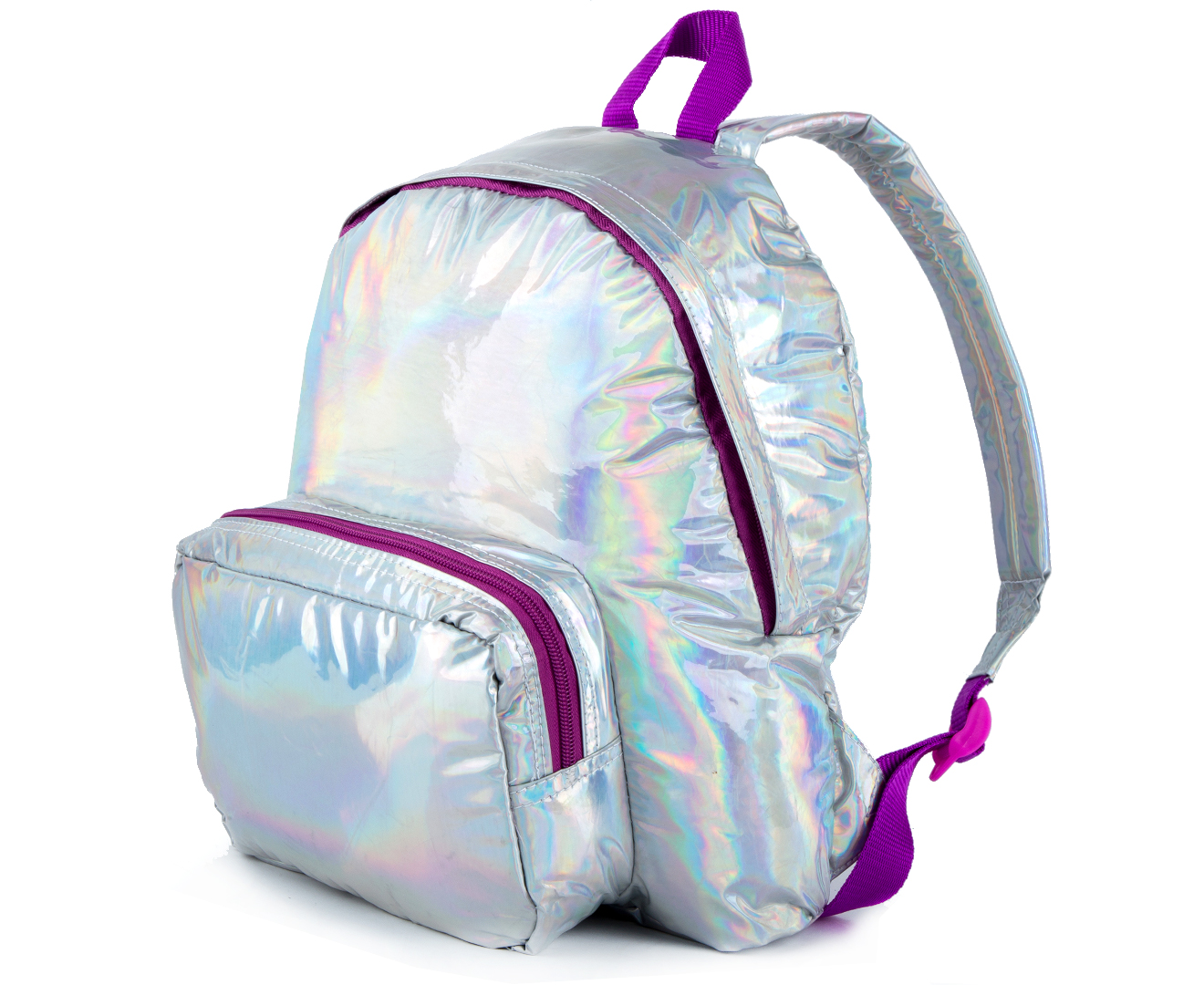 The Trendy Backpack - Rainbow Hologram | Mumgo.com.au