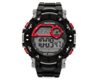 Maxum Men's 50mm Pulse X1710G1 Watch - Black/Grey/Red