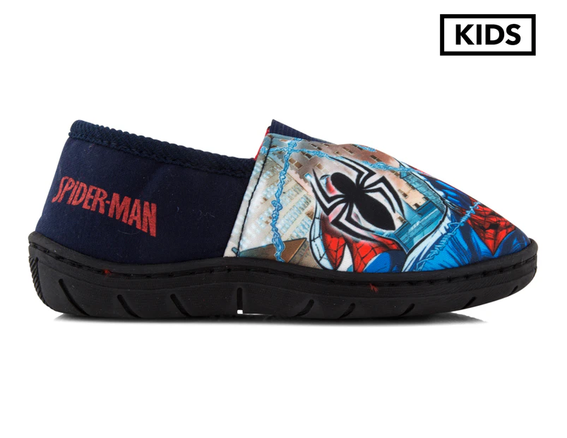 Spider-Man Kids' Irk Slipper - Navy 