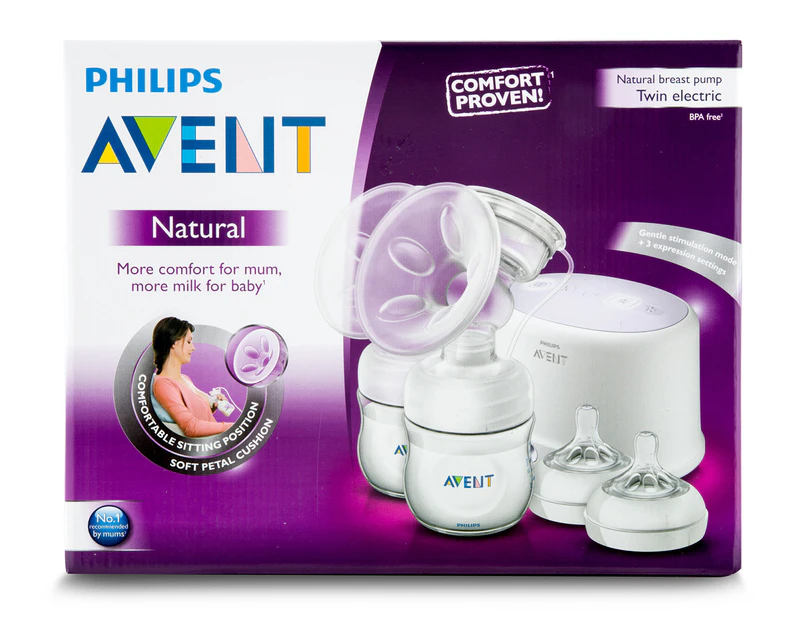Philips AVENT Natural Twin Electric Breast Pump Set