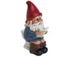Gnome On A Throne