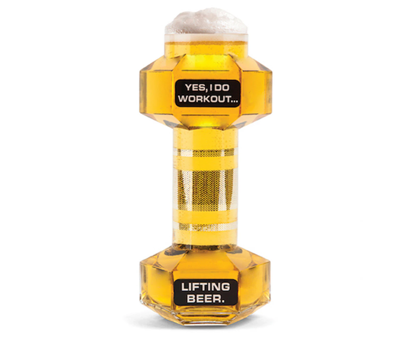 Dumbell 719mL Beer Glass