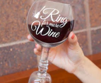 Ring For More 414mL Wine Glass
