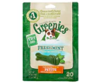 Greenies Canine Dental Treats Petite Fresh Mint 340g