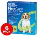 NexGard Spectra Flea, Tick & Worm Chews For Dogs 7.6-15kg 6pk 1