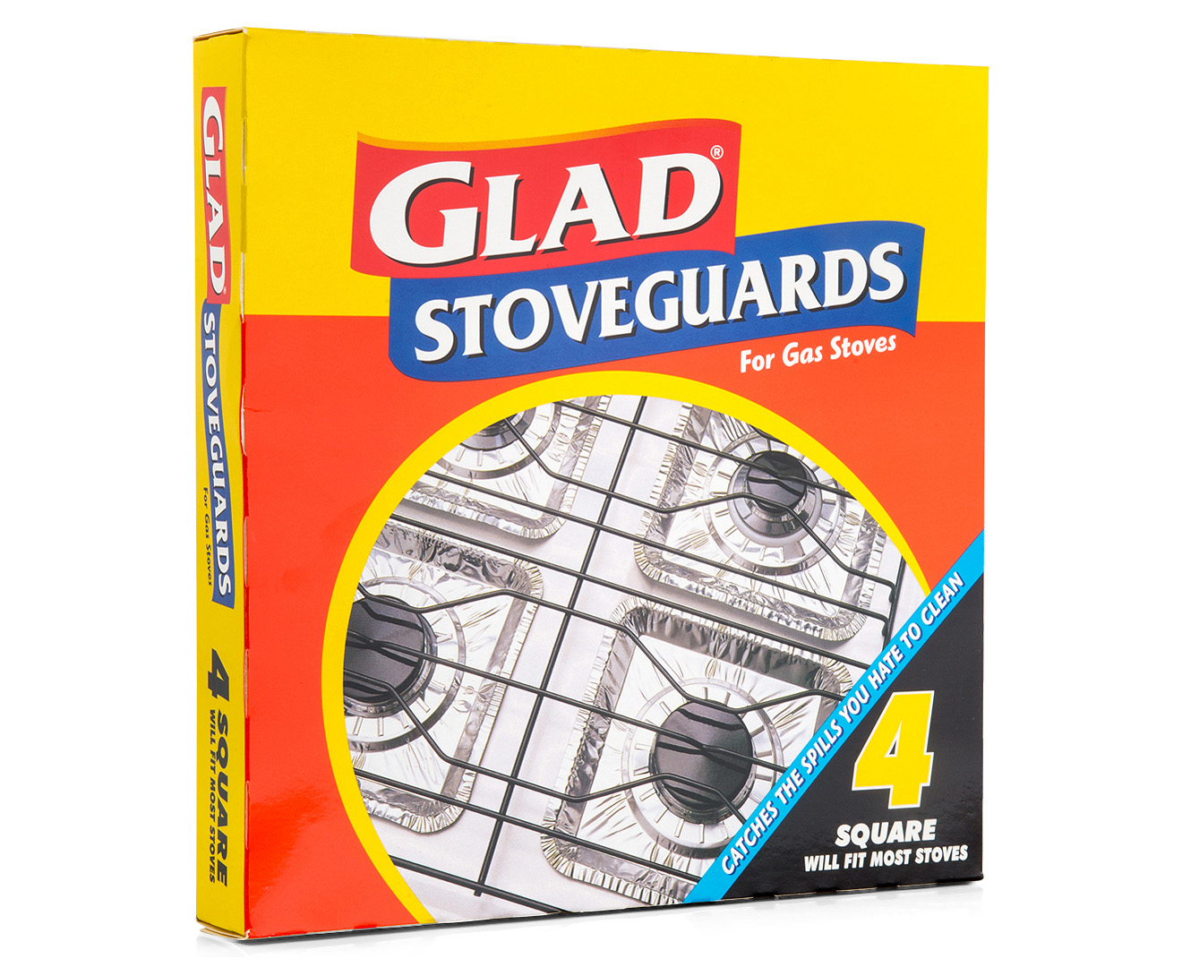 2 x Glad Gas Stove Guards 4pk