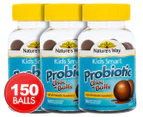 3 x Nature's Way Kids Smart Probiotic Choco Balls 50 Balls