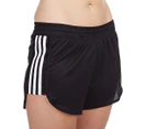 Adidas Women's 3-Stripe Knit Short - Black/White