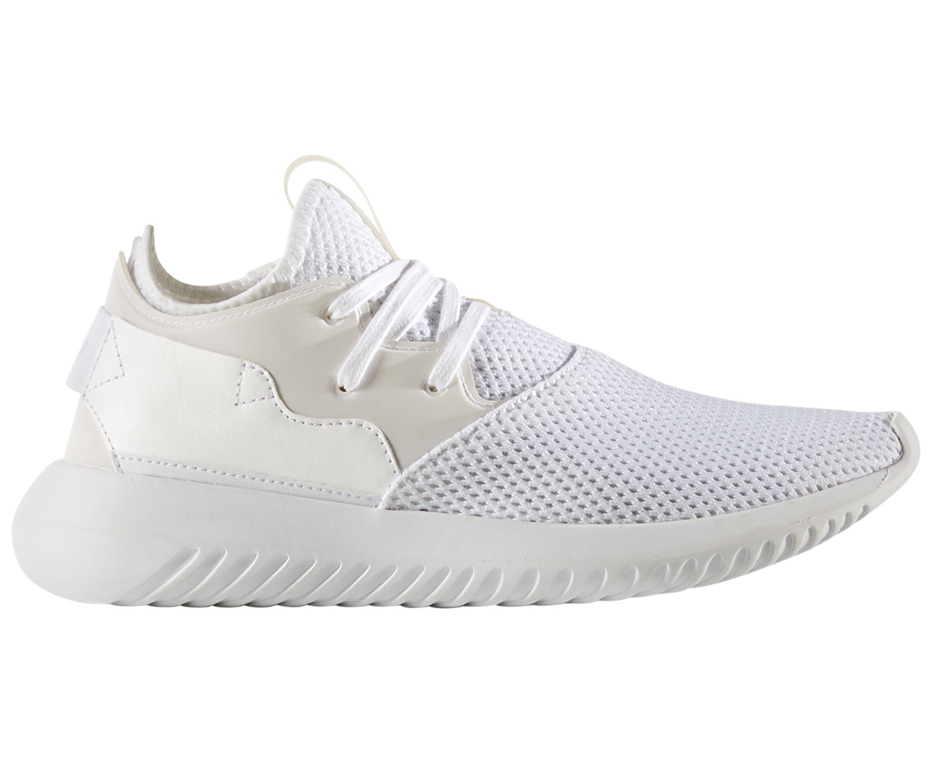 Adidas Originals Women's Tubular Entrap Shoe - White/White | Mumgo.com.au