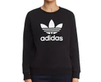Adidas Originals Women's Logo Sweatshirt - Black