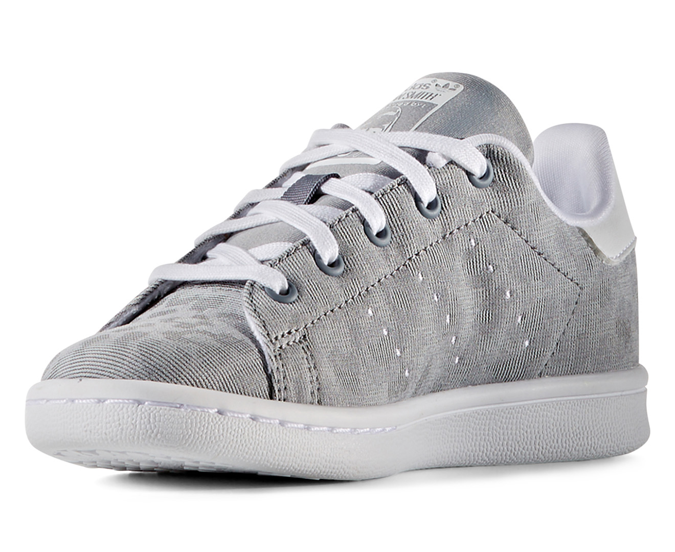 Adidas Kids' Toddler Stan Smith Cheetah Swift Shoe - Grey/Grey/White | GroceryRun.com.au