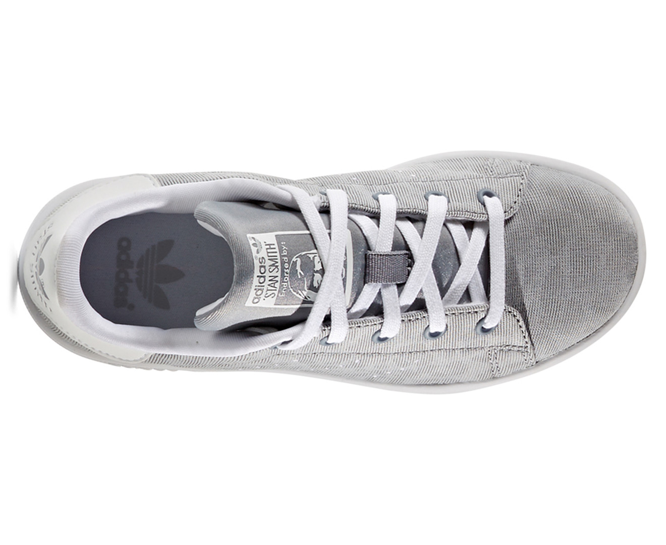 Adidas Kids' Toddler Stan Smith Cheetah Swift Shoe - Grey/Grey/White | GroceryRun.com.au